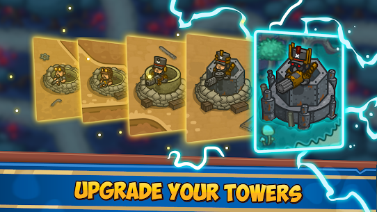 Steampunk Defense Tower Defense Mod Apk v20.32.569 (Free Shopping) For Android 2