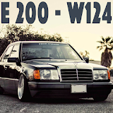 W124 E200 Drift Car icon