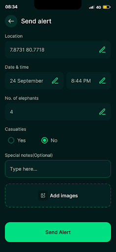 Android application Wild Harmony screenshort