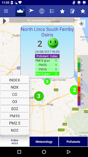 NorthLincsAIR Screen 2