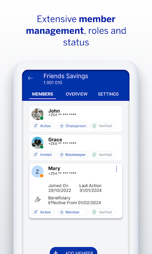 Stanbic Chama App Screen 3