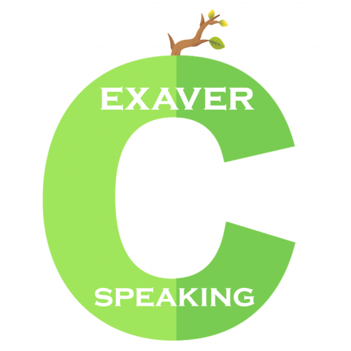Exaver Speaking logo