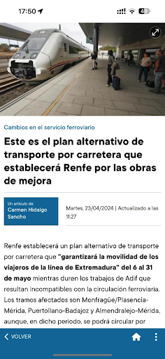 EL PERIÓDICO EXTREMADURA Screen 2