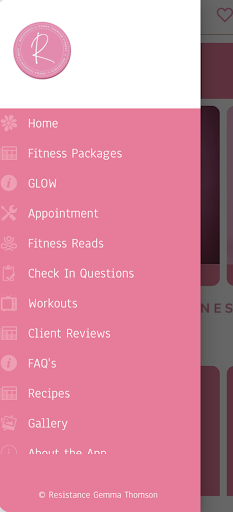 Resistance GTFitness Screen 2