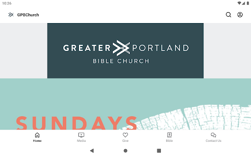 Greater Portland Bible Church Screenshot 4 - AppWisp.com