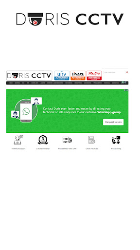 Doris CCTV - UNV Distributor Screen 3