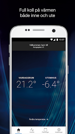Android application ESBE Comfort Control screenshort