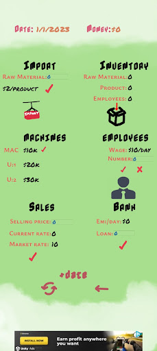 Trader Tycoon Screen 2
