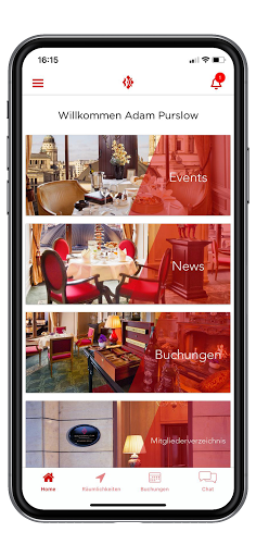 Android application Berlin Capital Club screenshort