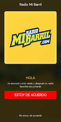 Android application Radio Mi Barril screenshort