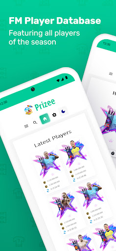 Android application Prizee - FM 23 Database screenshort