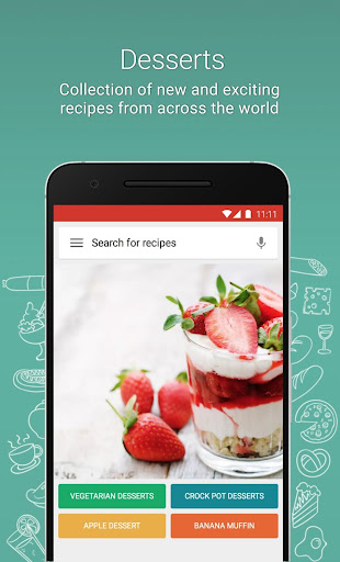 Screenshot of Dessert recipes