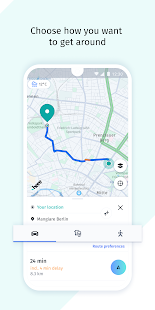 Карты и навигация в HERE WeGo Screenshot