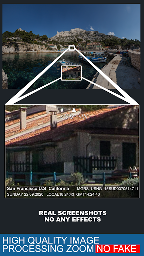 Stamp Camera GPS / Night Mode and Zoom