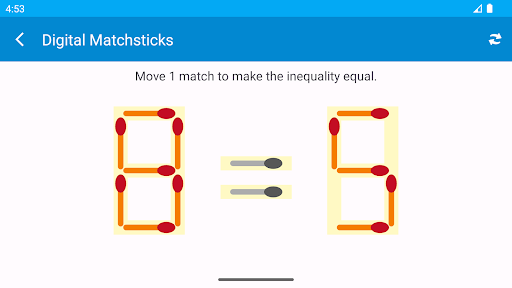 Digital Matchsticks Screen 2