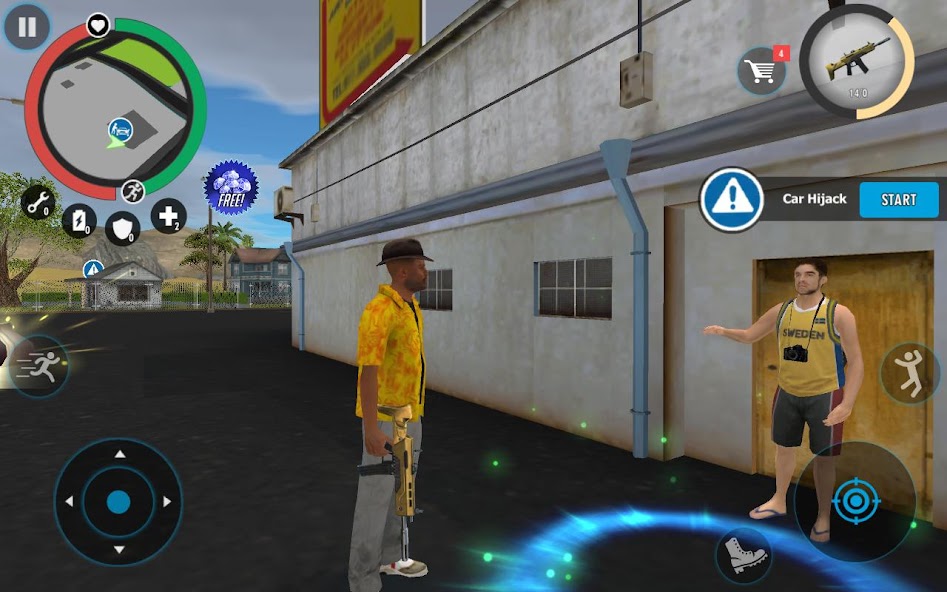 Real Gangster Crime 5.8.9 APK + Мод (Unlimited money) за Android