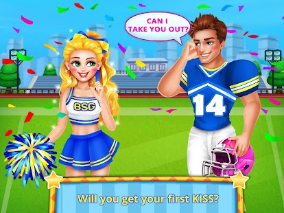 Nerdy Girl High School Games Screenshot