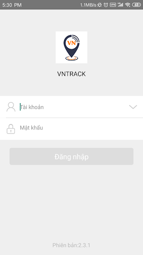 Android application VNTRACK screenshort