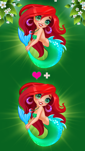 Fairy Merge! - Mermaid House - Puzzle - games