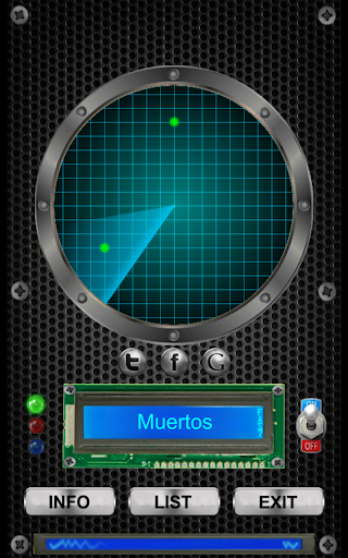 Ghost Spirit Radar Detector Screen 3