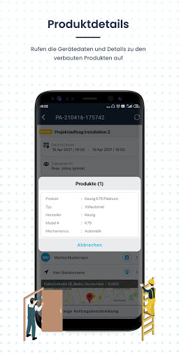 Android application PIA Cloud screenshort