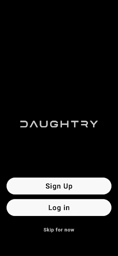 Android application Daughtry screenshort