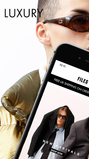 Android application FILES LONDON screenshort