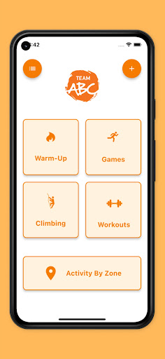 Android application ABC Climbing screenshort