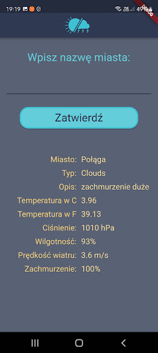 City Weather App Screen 3