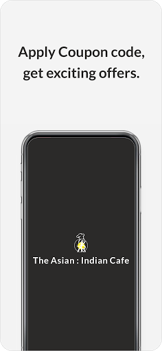 Android application The Asian Indian Café screenshort
