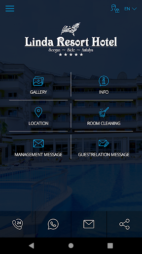 Android application Linda Resort Hotel screenshort