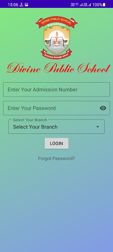 Android application Divine Parent Portal screenshort