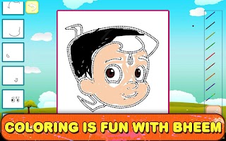 Draw & Color Chhota Bheem