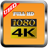 MP4/FLV UHD:4k video Player icon
