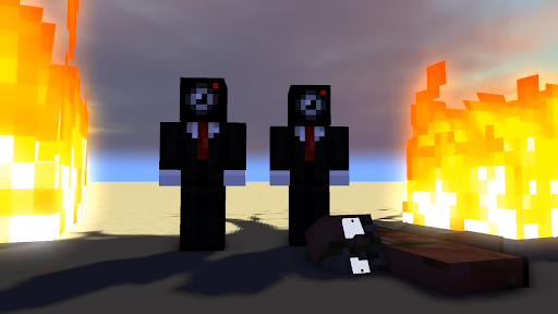 Cameraman vs Skibidi Mod MCPE