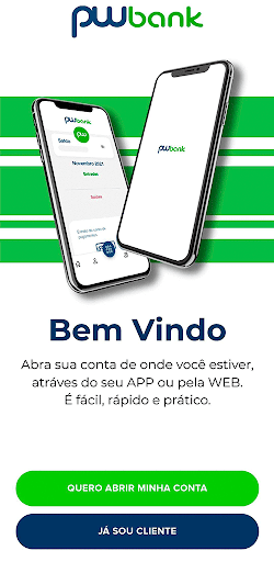 Android application PW BANK screenshort