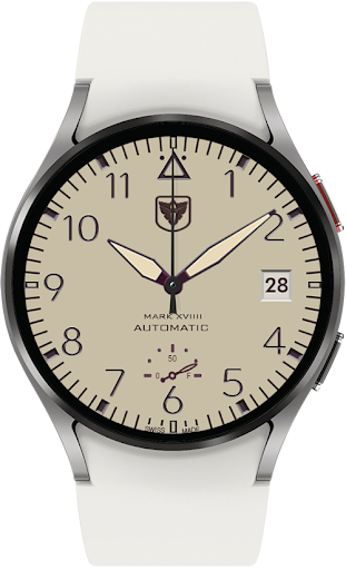Android application HJ IWC Style 시계 screenshort