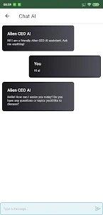 Alien CEO AI