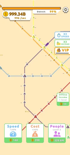 Subway Connect: Map Design - Screenshot 4