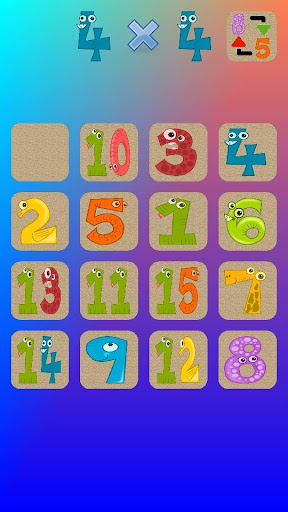 Fifteen puzzle Screen 2