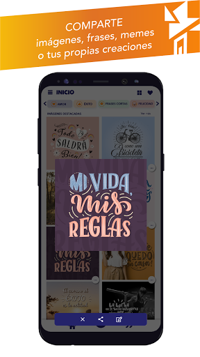 TextPics - Editor de Frases y Screen 2