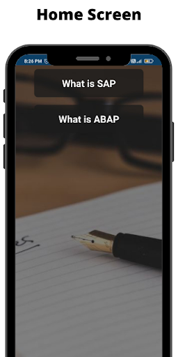 Android application SAP ABAP 2023 screenshort