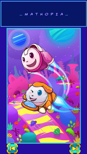 Android application Planet Mathupia: Math Power screenshort