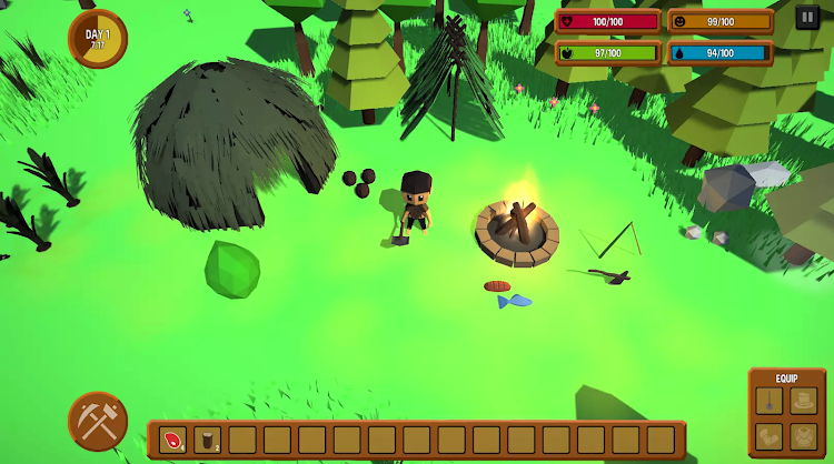 Survival Craft Mine Block Game - New - (Android)
