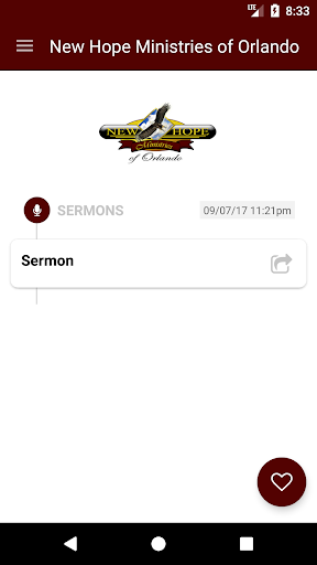 New Hope Ministries of Orlando Screen 2