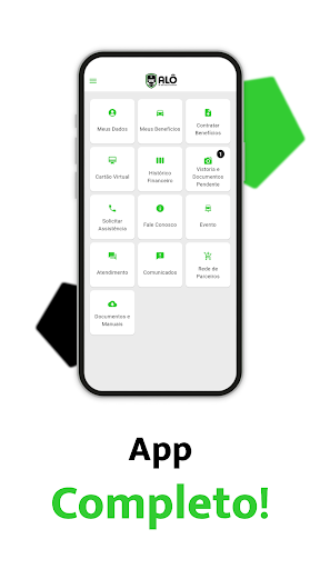 Android application Alô Proteção Veicular screenshort