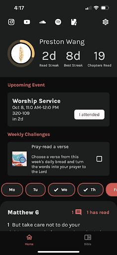 Android application Stanford Christian Students screenshort