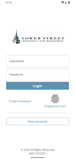 Android application Tower Street Insurance Online screenshort