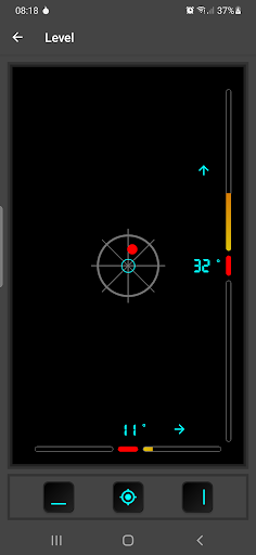 Screenshot of Magnetometer
