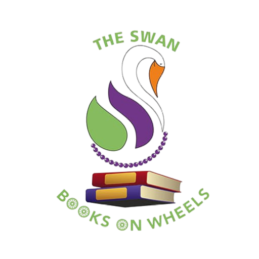 The Swan Books On Wheels logo